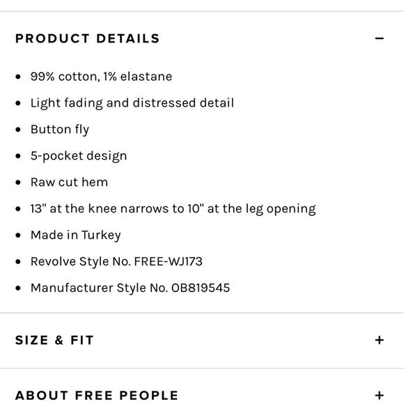 Free People Stella Skinny Jeans in Mountain Lake size 29 - Picture 3 of 11